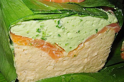 B&auml;rlauch - Frischk&auml;se - Lachs - Terrine 1