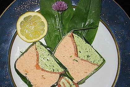 B&auml;rlauch - Frischk&auml;se - Lachs - Terrine 2