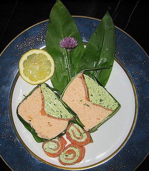 Lachs frischkase sandwich