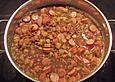 Schnelle Linsensuppe, Campingsuppe