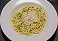 Spaghetti in Gorgonzola - Lachs - Sauce