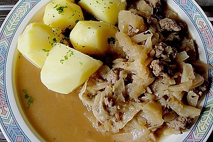 Mauschkraut (Schichtkraut) 1