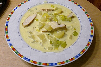 Kartoffel - Porree - Suppe