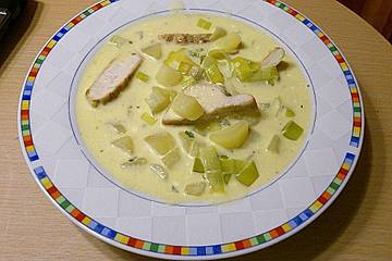 Kartoffel - Porree - Suppe