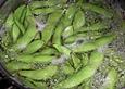 Edamame - gr&uuml;ne Sojabohnen