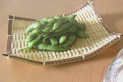 Edamame - gr&uuml;ne Sojabohnen 1