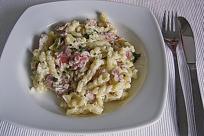 Schmand - Schinken Nudeln 6
