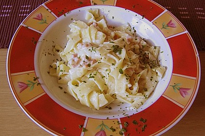 Schmand - Schinken Nudeln 7