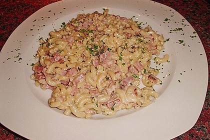 Schmand - Schinken Nudeln 15