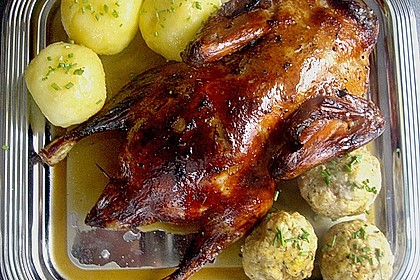 Gegrillte Ente