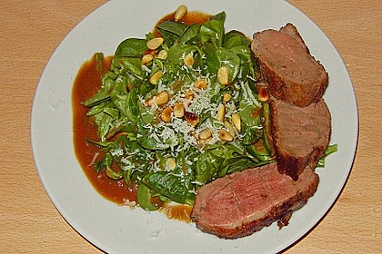 Feldsalat mit lauwarmer Entenbrust 3