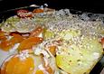 Kartoffel - M&ouml;hren - Gratin mit Sesamkruste