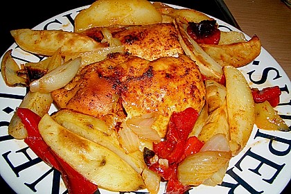 Backofenpfanne mit H&auml;hnchenbrust & Kartoffeln 2