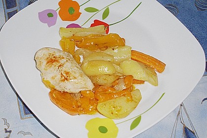 Backofenpfanne mit H&auml;hnchenbrust & Kartoffeln 3