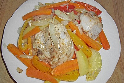 Backofenpfanne mit H&auml;hnchenbrust & Kartoffeln 4