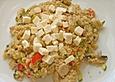 Couscous - Gem&uuml;se - Pfanne mit Huhn und Feta