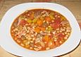 Herzschlagss Serbische Bohnensuppe