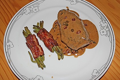 H&uuml;ftsteak in einer feinen Cognac - Sahne - So&szlig;e 3