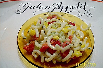 Sommerlicher Nudelsalat 2