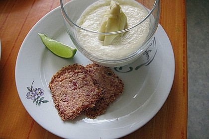 Spargel - Panna Cotta mit K&auml;se - Schinken - Crackern 4