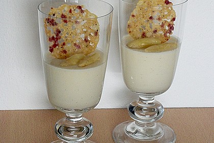 Spargel - Panna Cotta mit K&auml;se - Schinken - Crackern 8