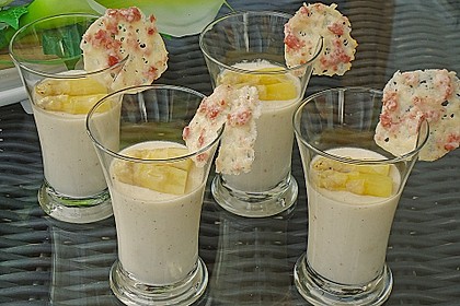 Spargel - Panna Cotta mit K&auml;se - Schinken - Crackern 20