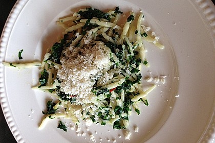 Spaghetti mit Bärlauch 27