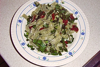 Spaghetti mit Bärlauch 15