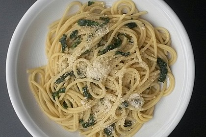 Spaghetti mit Bärlauch 18