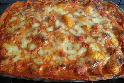 Gnocchi aus dem Ofen in Paprika - Tomaten - Sauce 71