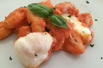 Gnocchi aus dem Ofen in Paprika - Tomaten - Sauce 29