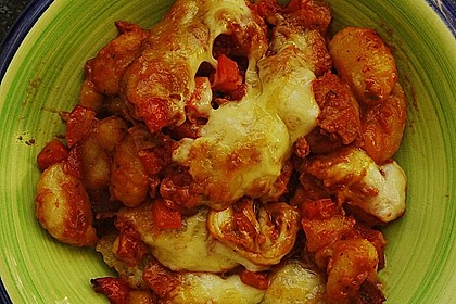 Gnocchi aus dem Ofen in Paprika - Tomaten - Sauce 37