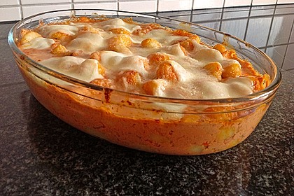 Gnocchi aus dem Ofen in Paprika - Tomaten - Sauce 1