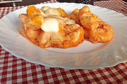 Gnocchi aus dem Ofen in Paprika - Tomaten - Sauce 6