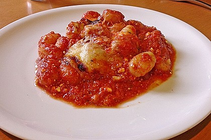 Gnocchi aus dem Ofen in Paprika - Tomaten - Sauce 20