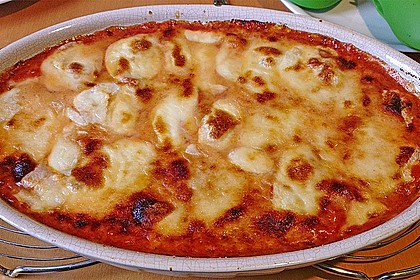 Gnocchi aus dem Ofen in Paprika - Tomaten - Sauce 11