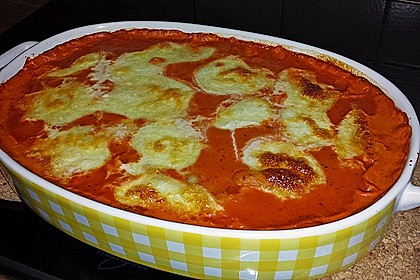 Gnocchi aus dem Ofen in Paprika - Tomaten - Sauce 19