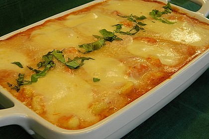 Gnocchi aus dem Ofen in Paprika - Tomaten - Sauce 15