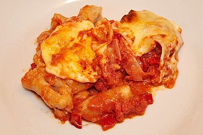 Gnocchi aus dem Ofen in Paprika - Tomaten - Sauce 64