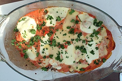 Gnocchi aus dem Ofen in Paprika - Tomaten - Sauce 22