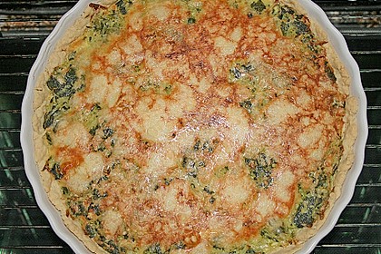 Kartoffel - Spinat - Quiche