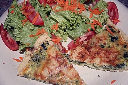 Kartoffel - Spinat - Quiche 1