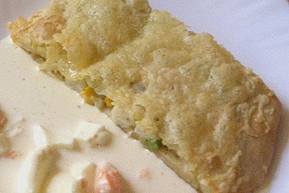 K&auml;se - Gem&uuml;sestrudel