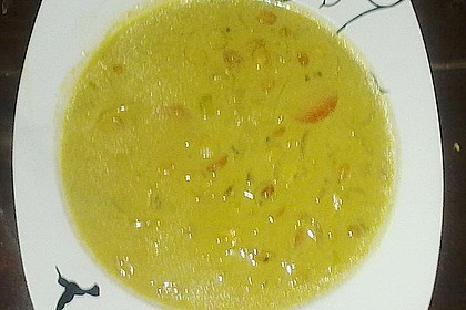 Afrikanische Erdnuss - Lauch - Suppe