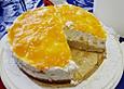 Pfirsich - Philadelphia - Torte