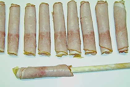 Fleischk&auml;se - Meerrettichr&ouml;llchen in Aspik 1