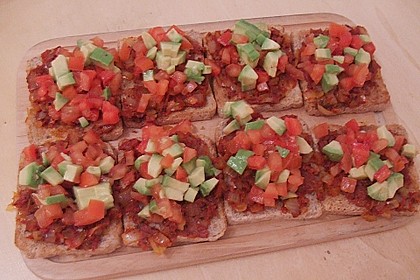 Julies Toast - Bruschetta mit Avocado 1