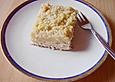 Hefekuchen vom Blech mit Pudding und Streuseln