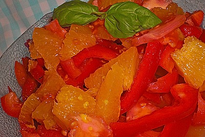 Tomatensalat &aacute; la Orange 2