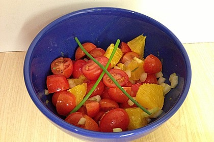 Tomatensalat &aacute; la Orange 3